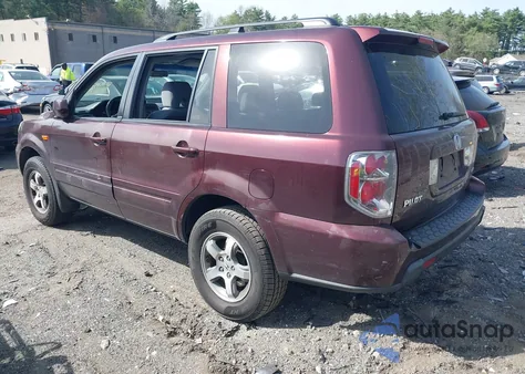 2008 Honda Pilot Ex z USA, uszkodzony, nr VIN 5FNYF18428B052970